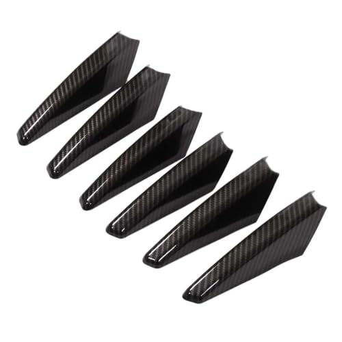 Tira de fibra de carbono para Land Rover Discovery Sport 2024-2025 de parachoques delantero 5