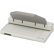 LIHIT LAB P1603 One Third Punch for Twisted Notebooks, 34 Holes