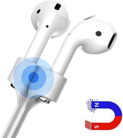 Airpods Strap, Magnetic Airpods Anti-Lost Strap Wire Cable Connector Neckband, Silicone Lanyard Holder Sport String Compatible Airpods Wireless Headphone