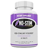No-Stim Non Stimulant Fat Burner Diet Pills That Work- Appetite Suppressant & Best Caffeine Free Weight Loss Supplement- Natural Thermogenic Fat Loss Pill- 60 Tablets