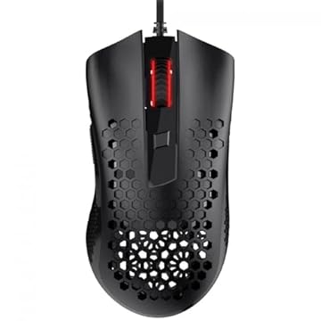Mouse Gamer Redragon Storm Basic, c/Cabo 1,8m, c/ 6 Botões, 12400DPI, Preto - M808-N