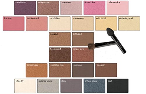 Mary Kay Lot of 2 Crystalline & Moonstone Mineral Eye Color
