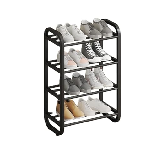 Zapatero ligero para entrada simple que ahorra espacio para sala de estar, dormitorio y pasillo, 58 x 23 x 45 cm, perfecto para espacios pequeños.