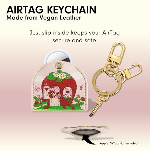 Image of Sonix Keychain Case Compatible with Apple AirTag (My Melody x Strawberry Shortcake)