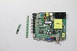 Television Repair Kit for Element ELEFW408 with TV Main Board + Power Supply + TCon + Cables