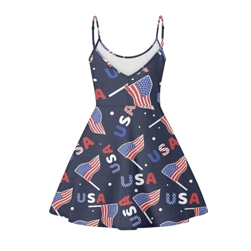 Image of Biyejit Women Casual Loose Dress Strap Long Summer Beach Swing Dress