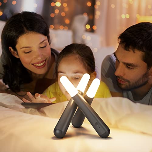 Tipace Led Night Light Table Lamp,Romantic Acrylic Rechargeable Dimmable Nightstand Light For Bedroom Living Room,Kids Room,Office,Bar,Party #TOP7