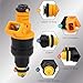 Fuel Injectors Set of 8, 0280150943 Fuel Injector Compatible with Ford, Lincoln, Mercury Vehicles 4.6L 5.0L 5.4L 5.8L -F150, F250, F350, E150, E250, E350,Mustang,# 0280150718, 0280150939, 0280150909
