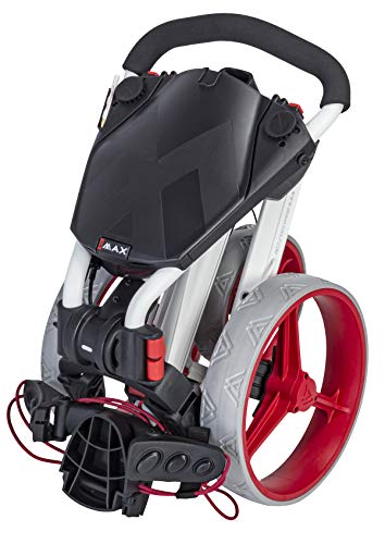 BIG MAX IQ+ Golftrolley Cart (Weiß/Rot) - 7