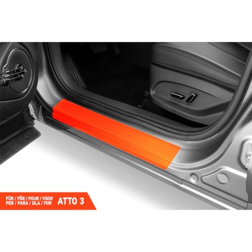 Protector de puertas BYD Atto 3 vinilo transparente antirrayas Luxshield 2