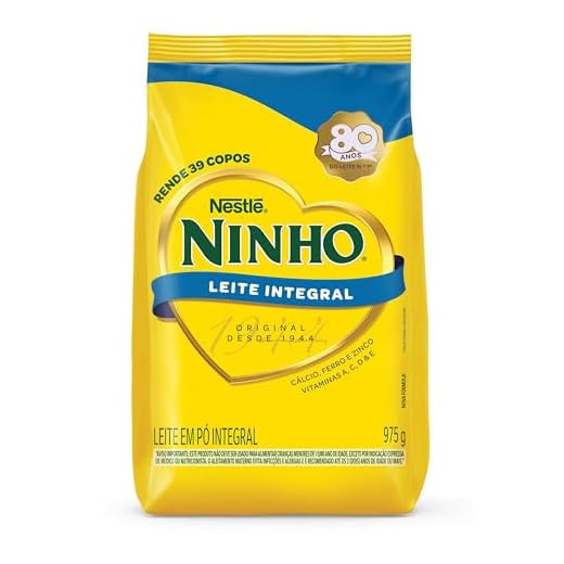 Leite em Pó Ninho Integral Sachê 975g