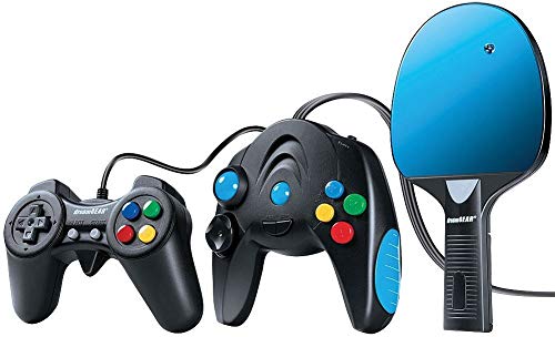 My Arcade Gamestation 300 Plug and Play Game System with 300 Preloaded Games â€“ Includes 2 Console Style Wired Controllers and 1 Wireless Paddle