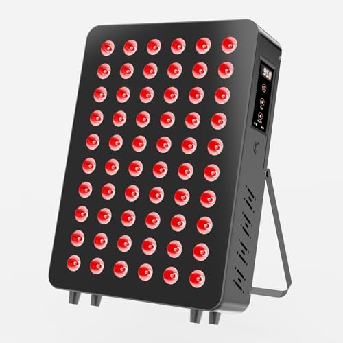 Red Light Therapy for Face & Body, 60 Dual Chip