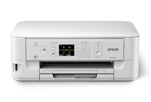 【中古】「非常に良い」旧モデル エプソン インクジェット複合機 PX-504A 有線・無線LAN標準対応 自動両面標準搭載 前面給紙カセット スマートフォンプリント対応 4色顔 413kBXKFszL.jpg