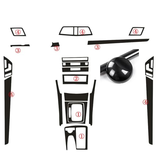 Style de voiture fiber de carbone 5D pour Mercedes E Class W207
