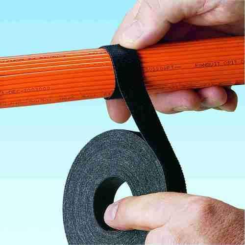 Miniatura 5 de Panduit Paquete de 10 rollos de gancho de 35 pies de largo x 75 pulgadas de ancho, color negro