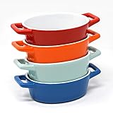 ✅SICHERE BENUTZUNG - Unser Auflaufformen Set für den Backofen ist sicher und erleichtert Ihnen die Vorbereitung und das Aufräumen. Das Auflaufform Klein Keramik Set eignet sich auch für Kuchen oder andere ofenfeste Gerichte, die Sie herstellen können.