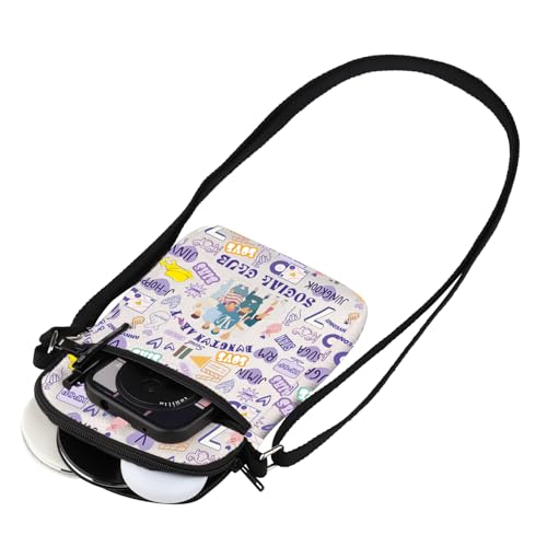 MEIKIUP Korean Group Crossbody Bag Korean Music Fans Gift Korean Group Fans Social Club Shoulder Bag Korean Merchandise2
