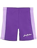 SunBusters Girls Swim Shorts(UPF 50+), Mimosa, 8/10 yrs