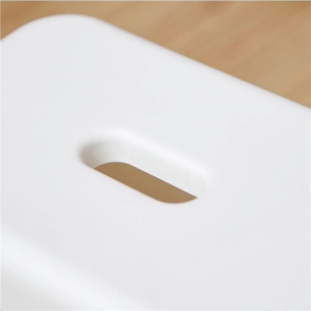 Reposapiés de plástico for adultos, taburete de baño con escalón elevado, ayuda for sentadillas, taburete de baño portátil, taburete de baño resistente for adultos, reposapiés antideslizante.