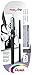 Pentel GFKPN Pocket Brush stylo pinceau encre à pigments pour calligraphie, croquis, dessins Noir + 2 cartouches