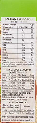 ORGÂNICO QUINOA EM GRÃOS - 200g