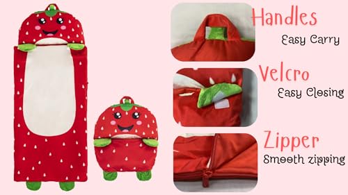 Image of Kid's Nap Buddies Character Preschool Nap Mat, Toddler Sleeping Bag with Pillow for Daycare, Ages 3+