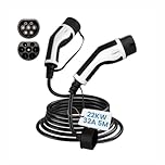 Zampie Type 2 Electric Vehicle Fast Charging Cable | 22KW | 32A | 3 Phase | 5 Meter