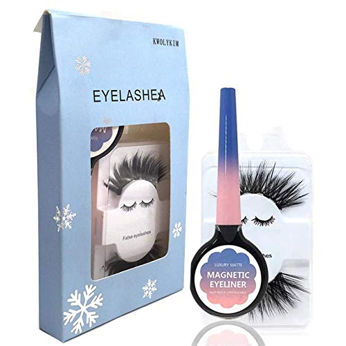 KWOLYKIM Magnetic Eyeliner Easier To Use Than Traditional Magnetic Eyelashes(One)