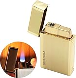 mechero gas largo # Contenido del envío: mechero de gas # oro # cuadrado (tamaño: 5,9 x 3,5 x 1,2 cm Peso: 82 g) ✓ elegante paquete de regalo ✓ instrucciones de uso ✓ atención al cliente por el Scott & Webber Support Team ✓