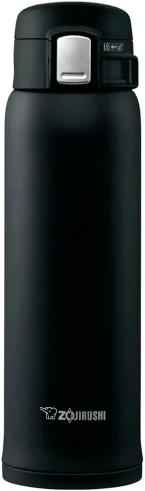 SM-SA48-BA Stainless Steel Vacuum Insulated Mug, 1 Count (Pack of 1), Black