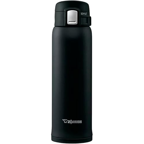 Zojirushi SM-SA48-BA Stainless Steel Vacuum Insulated Mug, 1 Count (Pack of 1), Black