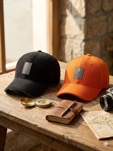Image of rytoria Combo 3 Pcs Cap for Men and Women Unisex Cotton Caps Adjustable Strap Free Size Summer Sports Cricket Gym Dance