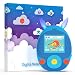 Wiwoo Bluetooth MP3 Player for Kids, 8GB Lossless Portable Music Player with Speakers, FM Radio, Voice Recorder, Video,Pictures, Kids Friendly MP3 Player with Cartoon Pattern Support Up to 128GB, Pink
