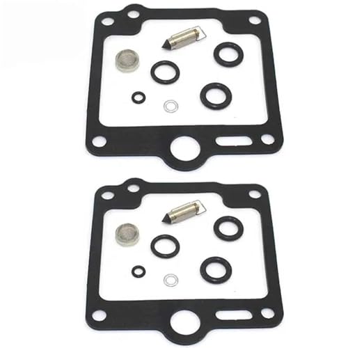 Kit de reparación de carburador para moto Yamaha XS400 1982-1984 con aguja flotante