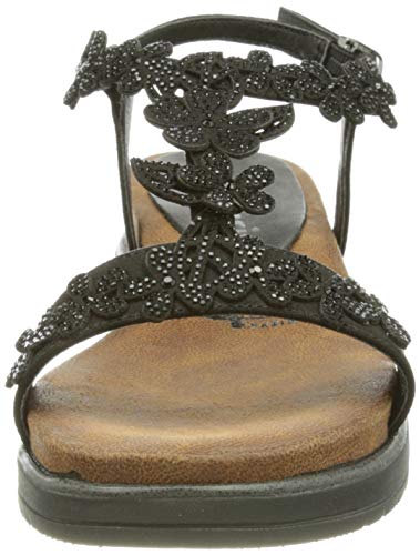 Tamaris 1-1-28234-26, Sandali Donna, Pettine Nero