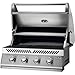 Napoleon Built-In 500 Series 32-Inch Built-In Gas Barbecue Grill Head - BI32PSS - Marine Grade Stainless Steel, Propane, 4 Main Burners, 7.5 mm Stainless Steel Grids