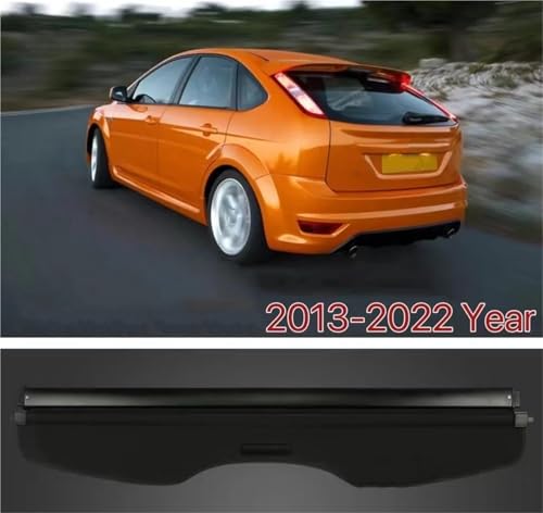 Separador de carga para Ford Focus 2013-2022 y cortina de maletero 2