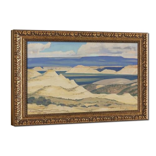 Impression sur toile Boulder Valley Maynard Dixon - Finis les murs vides au bureau