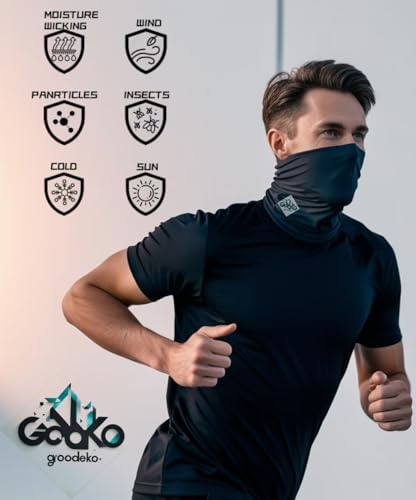 Neck Gaite for Men,UPF 50 Mask,Men WomenSun UV Protection Seamless Bandana Face Cover Scarf Mask,Balaclava4