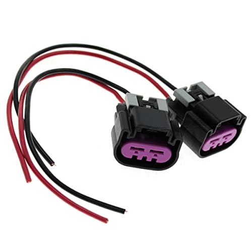 BuliBoao Electrical Harness Connector, Electric Fan Pigtail Connector Harness for GM for Chevy Trucks 2005-2012 PT2649 - Thumbnail 7