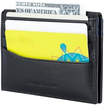 Tommy Hilfiger Men's Leather Slim Front Pocket Wallet