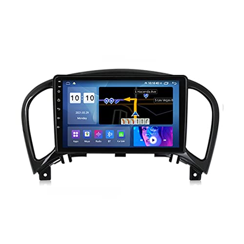 Autorradio para Nissan Juke con GPS, Android 10, Carplay y pantalla táctil Bluetooth 2