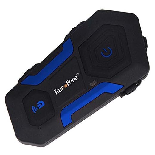 Motorcykelintercom, MC-headset Bluetooth 5.0-hörlurar med stereoljudkvalitet Vattentät motorcykelhjälmhögtalare för ridning/skidåkning (handsfree/2700m/GPS)
