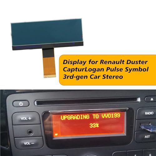 Pantalla LCD de Salpicadero de Coche para Duster y Visualización de Cuadro Mercedes 4