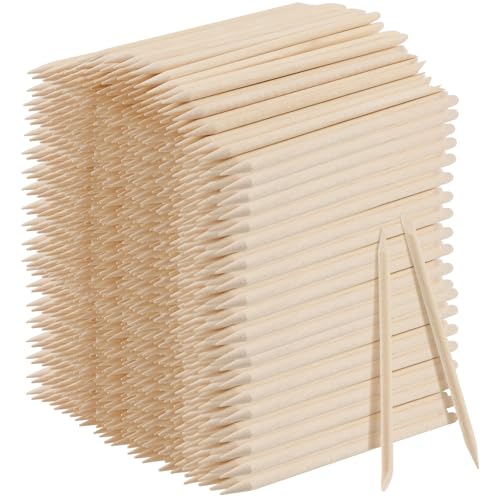 Bâtonnets manucure en bois pour éliminer les cuticules et nettoyer les ongles