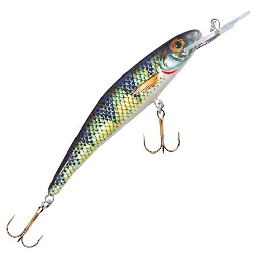 Balzer Matze Koch 9cm 9g UV Booster Natur Medium Runner - Wobbler, Farbe:Barsch