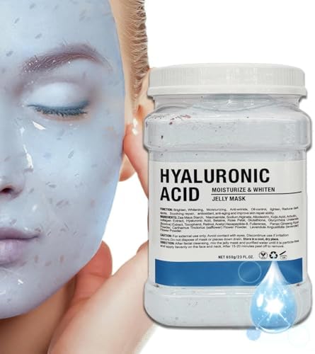 Ella Health & Beauty Jelly Mask Powder for Facials Care,Hyalorunic Acid Moisturizing Jelly Face Mask,Professional Peel Off Rubber Mask, Hydrating Gel Face Masks, 23 Fl Oz