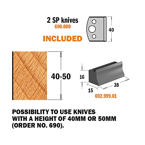 Cmt 692.101.35 testa portacoltelli
