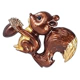 Pin de decoración novedoso: agregue un toque de brillo a su disfraz de cena, hermoso pin de animal